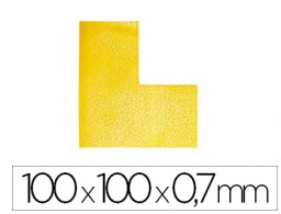 10 etiquetas adhesivas Durable PVC forma 